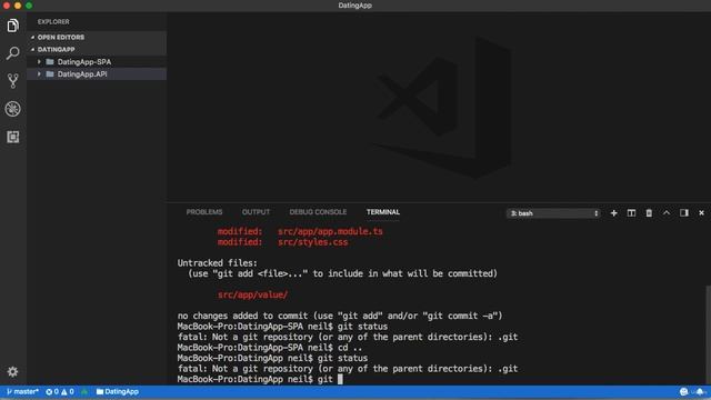 How to add GIT for source control in asp dot net core. смотреть онлайн
