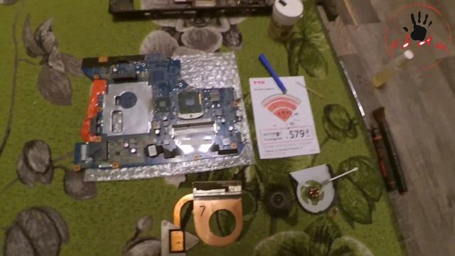 Ноутбук Lenovo B570e не включается, зависает, разборка, чистка, танцы с бубном смотреть онлайн