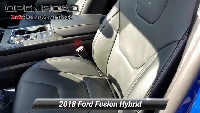 Used 2018 Ford Fusion Hybrid Titanium, Edison, NJ 10375P смотреть онлайн