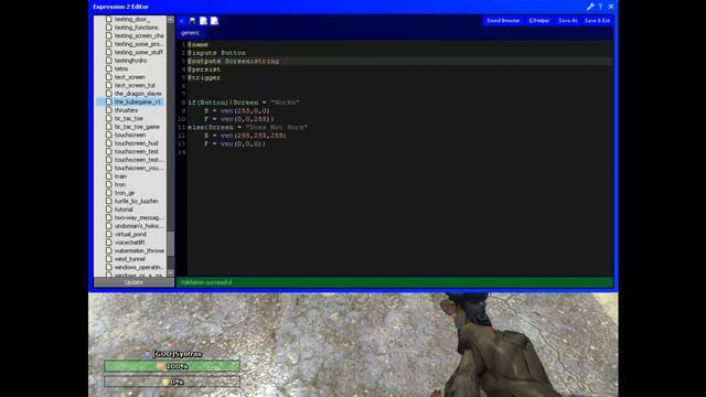 Garry's Mod Expression 2 Tutorial. Basic if statements and arrays. смотреть онлайн