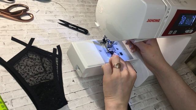 Как сшить трусики из эластичной сетки смотреть онлайн