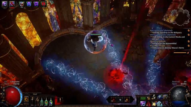 Path Of Exile Gameplay / Witch VAAL Lightning Trap / Seismic Trap / Part 18 / ACT 10