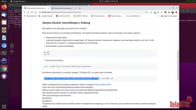 Управляем Docker контейнерами с помощью Golang смотреть онлайн