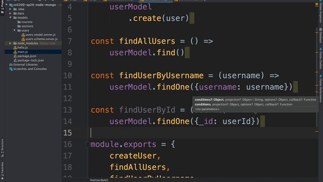 Retrieving a document by ID from MongoDB with Mongoose findById cs5200 sp20 11204 смотреть онлайн