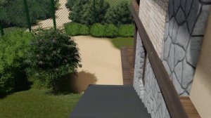 Проект  дома на склоне