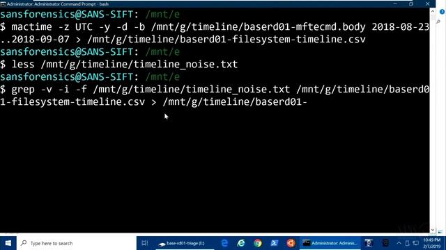 2 - Filesystem and Memory Timeline Creation and Analysis смотреть онлайн