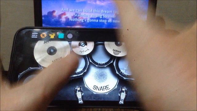 STARSHIPS - NOTHING'S GONNA STOP US NOW | Real Drum App Covers by Raymund смотреть онлайн
