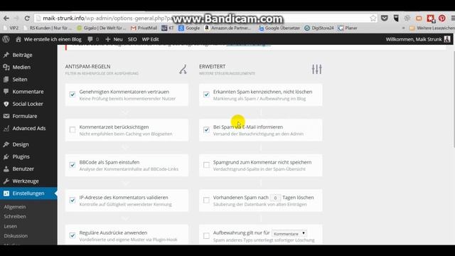 Ein unverzichtbares WordPress Plugin installieren – „Antispam Bee“ смотреть онлайн