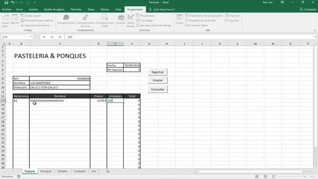Registrar formato de Factura - Tips VBA en Excel смотреть онлайн