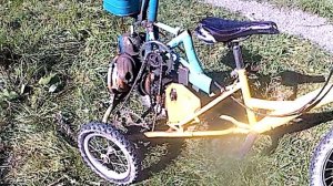 Самодельный мотоцикл из бензопилы" Дружба 4"