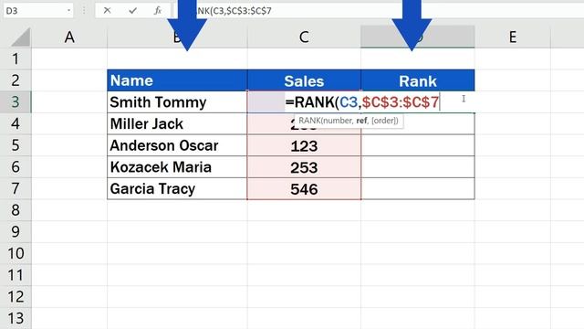 How to Calculate a Rank in Excel (Descending / Ascending) смотреть онлайн