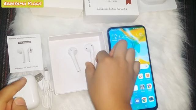 I12 TWS AIRPODS - UNBOXING + COMPLETE REVIEW | PORTABLE Headphone / everlasting best смотреть онлайн