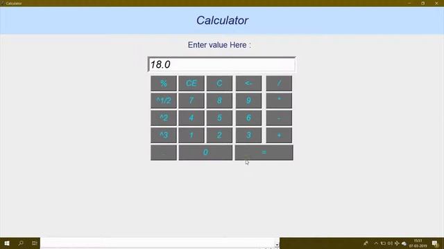 Calculator in Python using Tkinter | GUI Calculator in Python смотреть онлайн
