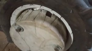 Утяжелители для мотоблока Shtenli 1030 из бетона и металлолома.