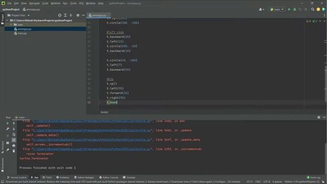 HOW TO MAKE AMONGUS CHARCTER USING PYTHON || TURTLE MODULE IN PYTHON смотреть онлайн