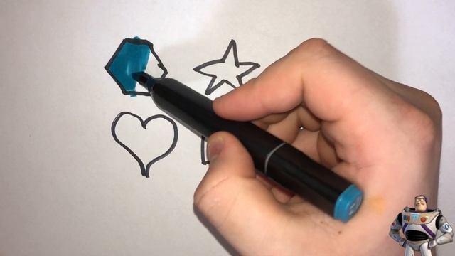 Bolalar uchun shakllar rasm chizish | Рисование фигур для детей | Drawing shapes for children смотреть онлайн