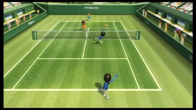 Wii Sports - Tennis (Skill Level 0 - Champion) смотреть онлайн