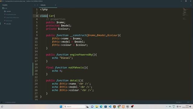 PHP OOPs Final Class vs Final Method | PHP OOP Tutorial | [HINDI] - #7 смотреть онлайн