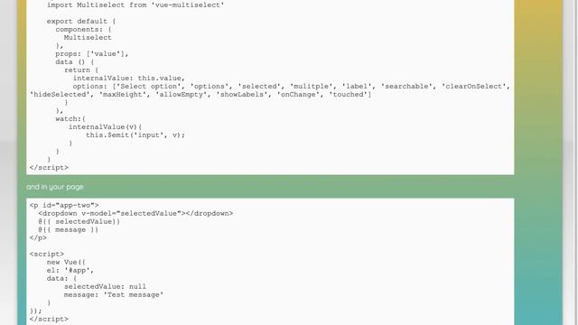 How to get data from a component in VueJS смотреть онлайн