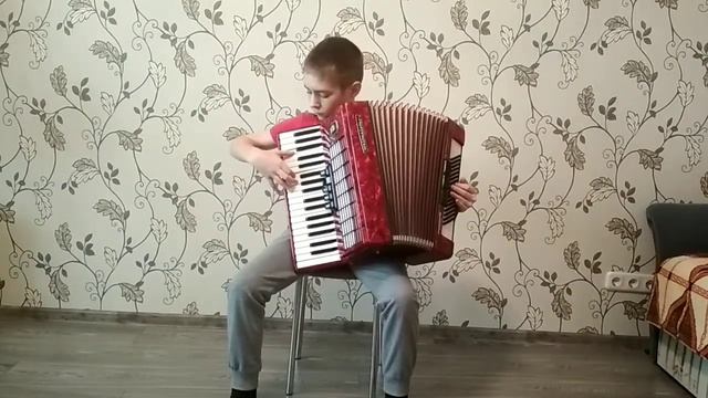 Самба Тико-Тико на аккордеоне смотреть онлайн