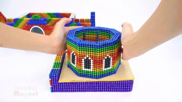 Halloween Returns ? Haunted Houses ? Build Witch House from Magnets смотреть онлайн