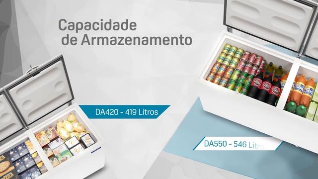 Freezer e Refrigerador DA420 e DA550 (Dupla Ação) - Metalfrio смотреть онлайн