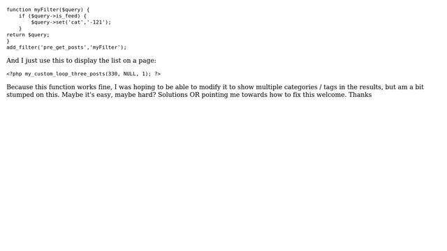 Wordpress: Combining categories (Query posts with multiple taxonomy terms) смотреть онлайн