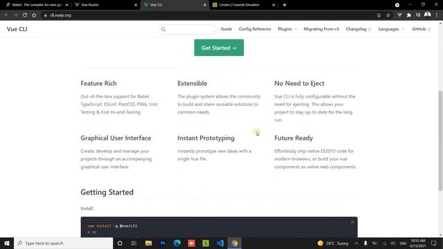 Install VUE CLI | VUE JS 2 [Arabic] #vue_js_2 смотреть онлайн