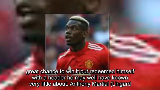 Manchester United 2-1 Arsenal - PLAYER RATINGS: Despite scoring, more is needed from Paul Pogba смотреть онлайн