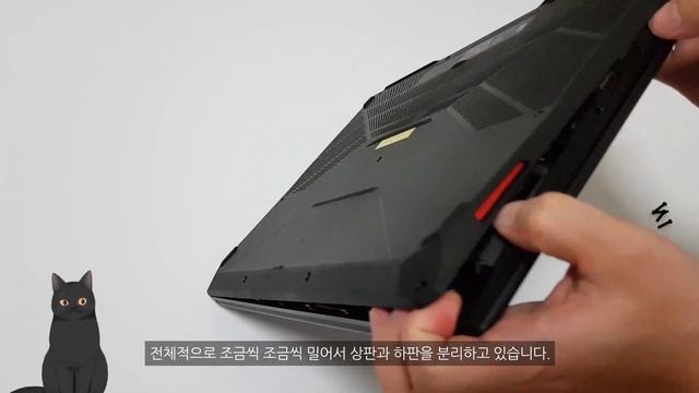 ASUS TUF FX705DU 게이밍 노트북 분해 및 업그레이드 방법! (ASUS TUF FX705DU gaming laptop disassembly and upgrade) смотреть онлайн
