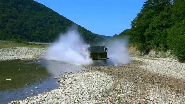Джипинг по речке Нечепсухо. Отдых на природе смотреть онлайн