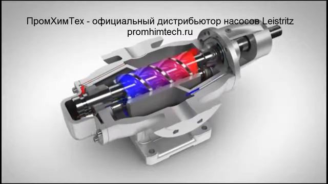 1. Принцип работы винтового насоса Leistritz L2 смотреть онлайн