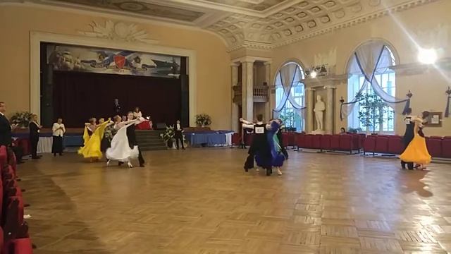 Танго. Юниоры-1 Д класс. Двоеборье смотреть онлайн