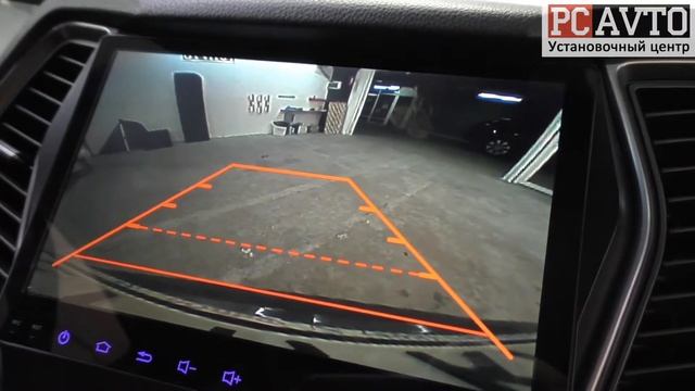 Hyunda Santa FE - замена ШТАТНОЙ камеры заднего вида