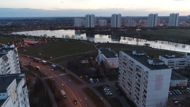 Южное бутово ночью с высоты птичьего полета DJI 0073 2 смотреть онлайн