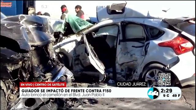 Guiador se impacto de frente contra F150 смотреть онлайн