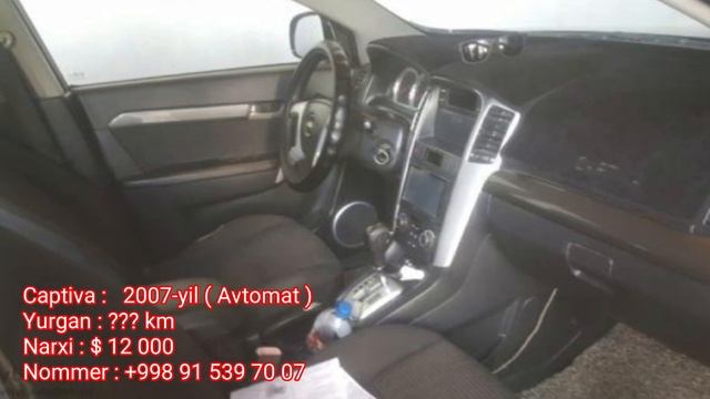 Arzon Captiva Narxlari 2020-yil - Шевролет Каптива арзон нархлари 2020-йил