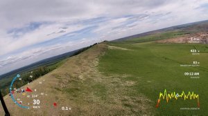 Мой первый "длинный" полёт в "динамике" на параплане "Jazz""Paraavis" , Караканский хребет