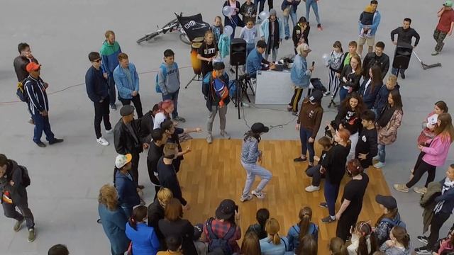 Сняли видосик последнего "Dance Battle" Т.Группы "Твой Город" и др ребята, Южно-Сахалинск. Июнь 201 смотреть онлайн