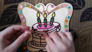 Картина из воздушного пластилина