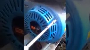 Установка ручного стартера на мотоблок Прораб GT 718 SK