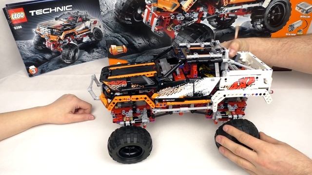 LEGO Technic 9398 Внедорожник 4x4. Сборка и обзор смотреть онлайн