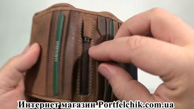 Кошелек мужской Visconti 705 OIL Tan смотреть онлайн