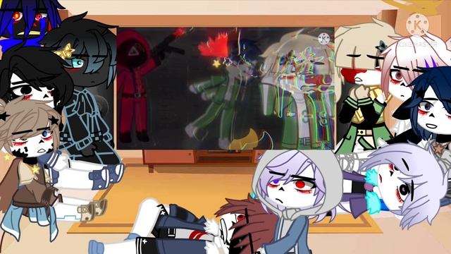 sans au react to my squid game au video’s TvT // смотреть онлайн