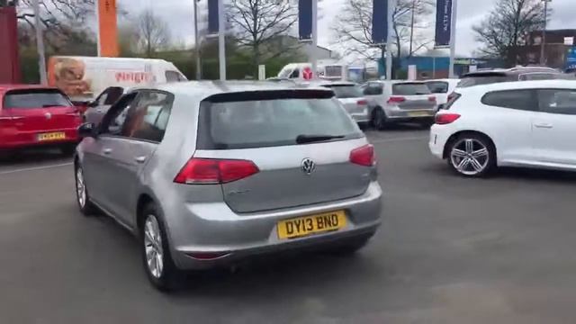 DY13BNO Volkswagen Golf SE 1.4Tsi DSG 5dr @ Crewe VW смотреть онлайн