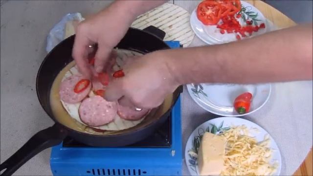 Горячий слоёный бутерброд из лаваша. #мангальныесубботы #горячийбутерброд #бутербродизлаваша смотреть онлайн