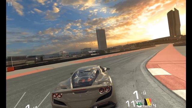 Ferrari F8 TRIBUTO трасса один на один смотреть онлайн