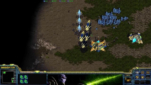 StarCraft 1 - Протоссы | Падение | Миссия 10 - "Око Шторма" (HD) Финал смотреть онлайн