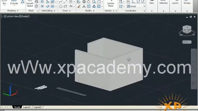 123 3D Polysolid AutoCAD 2013 смотреть онлайн