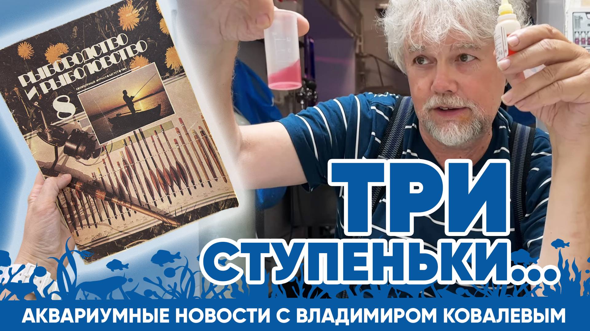 Аквариумные новости с Владимиром Ковалёвым (23.08.24). Три ступеньки... смотреть онлайн